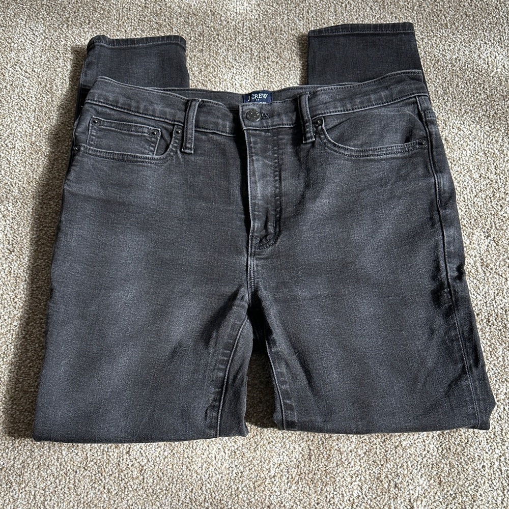 J. Crew Black Skinny Jeans